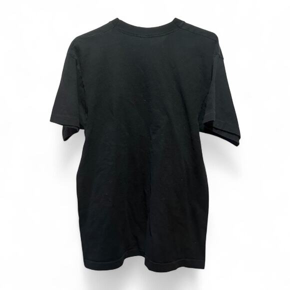 Vintage 90s New York Shirt Large Central Park Twin Towers Skyline Embroidered - Picture 2 of 6